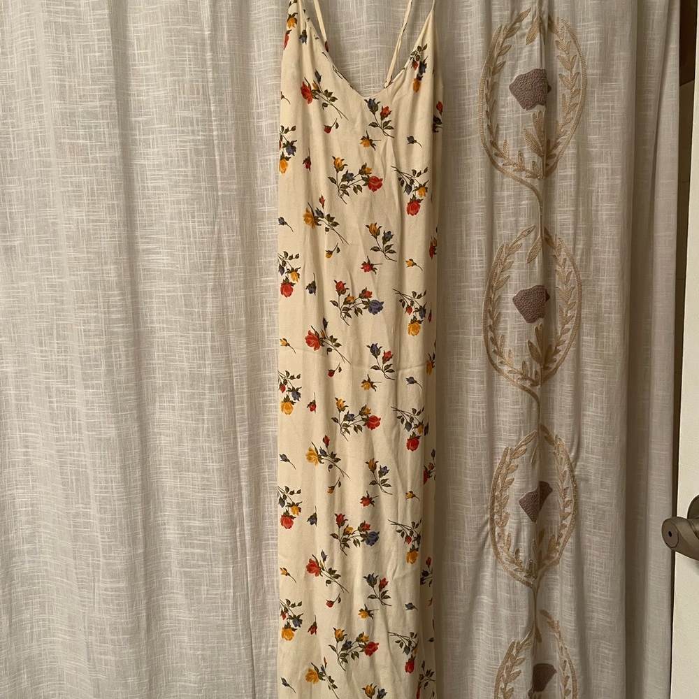 reformation floral dress